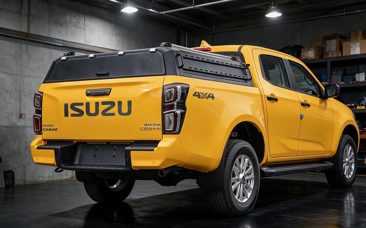 Isuzu D-MAX Half Height Canopy — Cargo Solutions