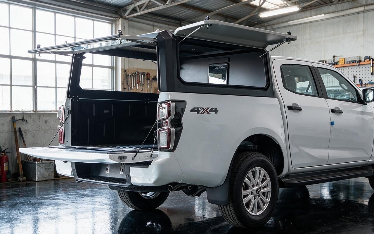 Isuzu D-MAX High Canopy — Cargo Solutions