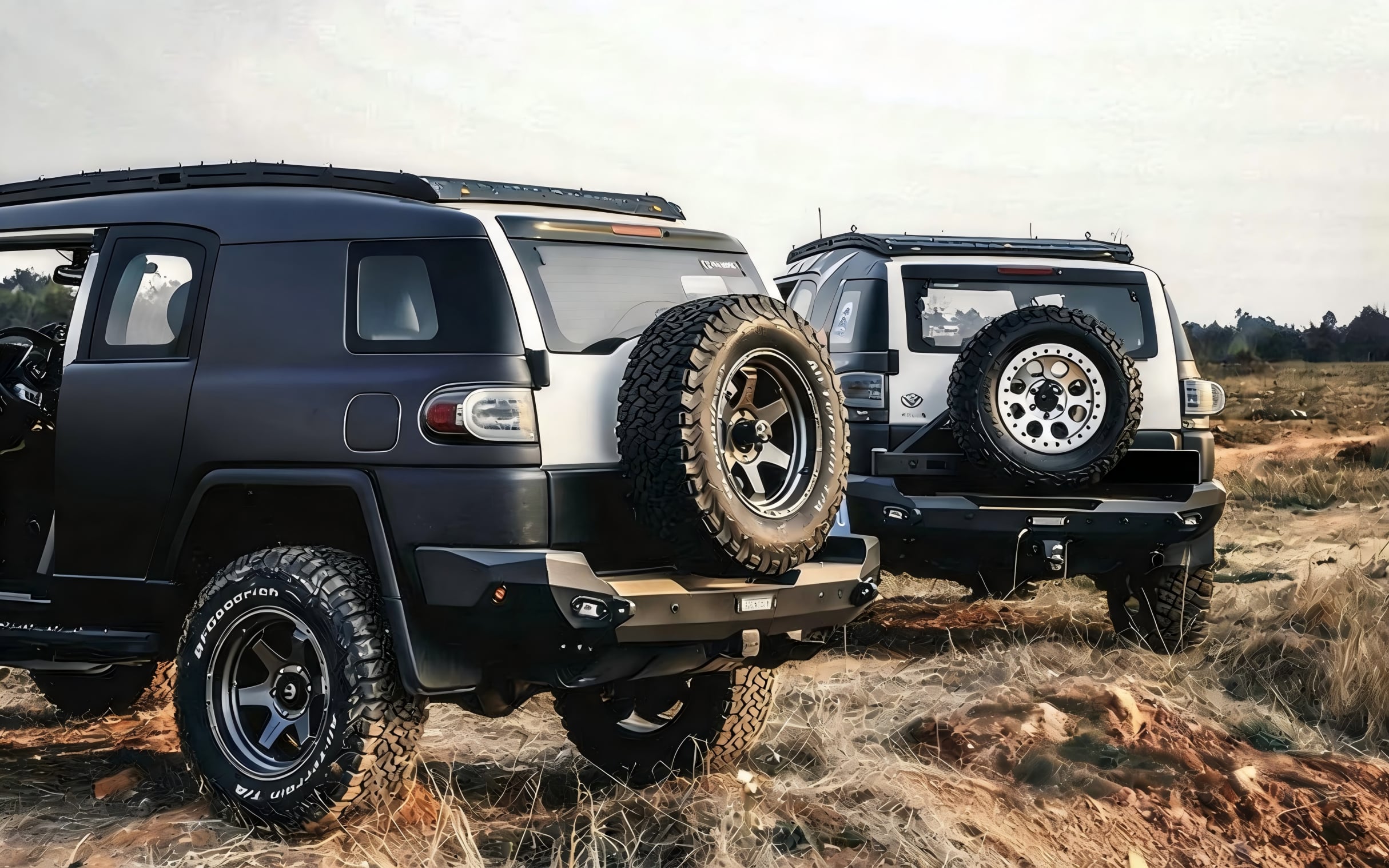 Toyota FJ Cruiser Roof Rack Aluminum 1 — Cargo Solutions