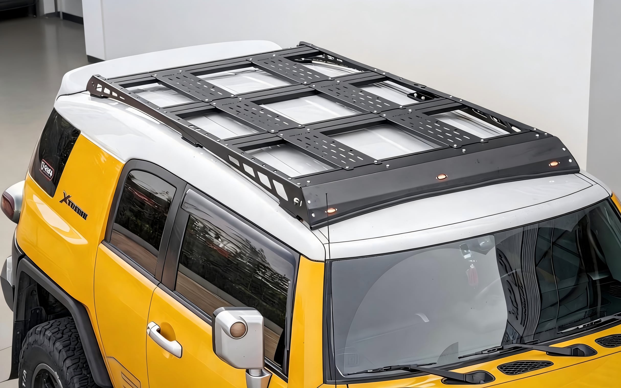 Toyota FJ Cruiser Roof Rack Aluminum 2 — Cargo Solutions