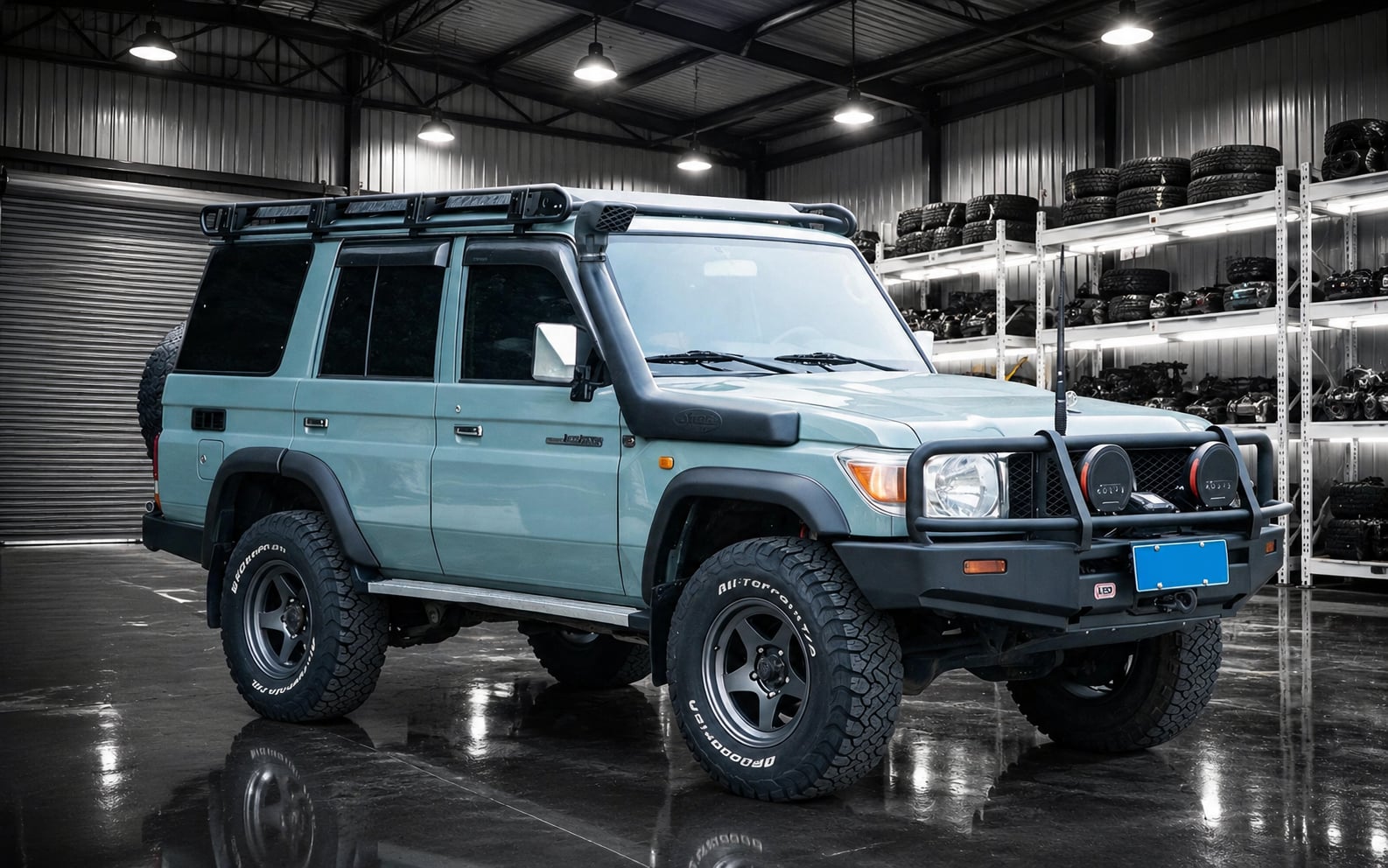 Toyota LC76 Roof Rack — Cargo Solutions