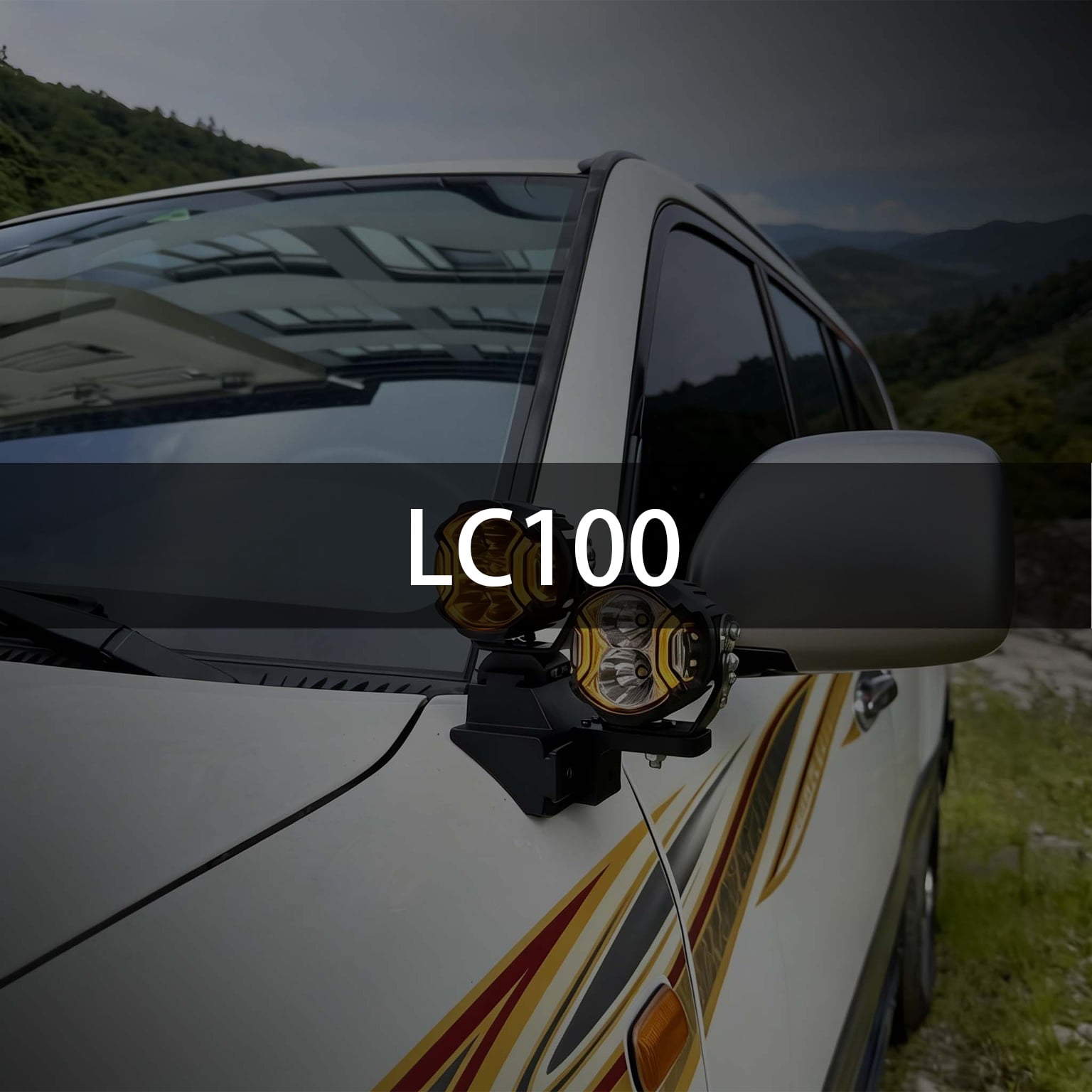 Toyota LC100 LC100 — Mounting Systems