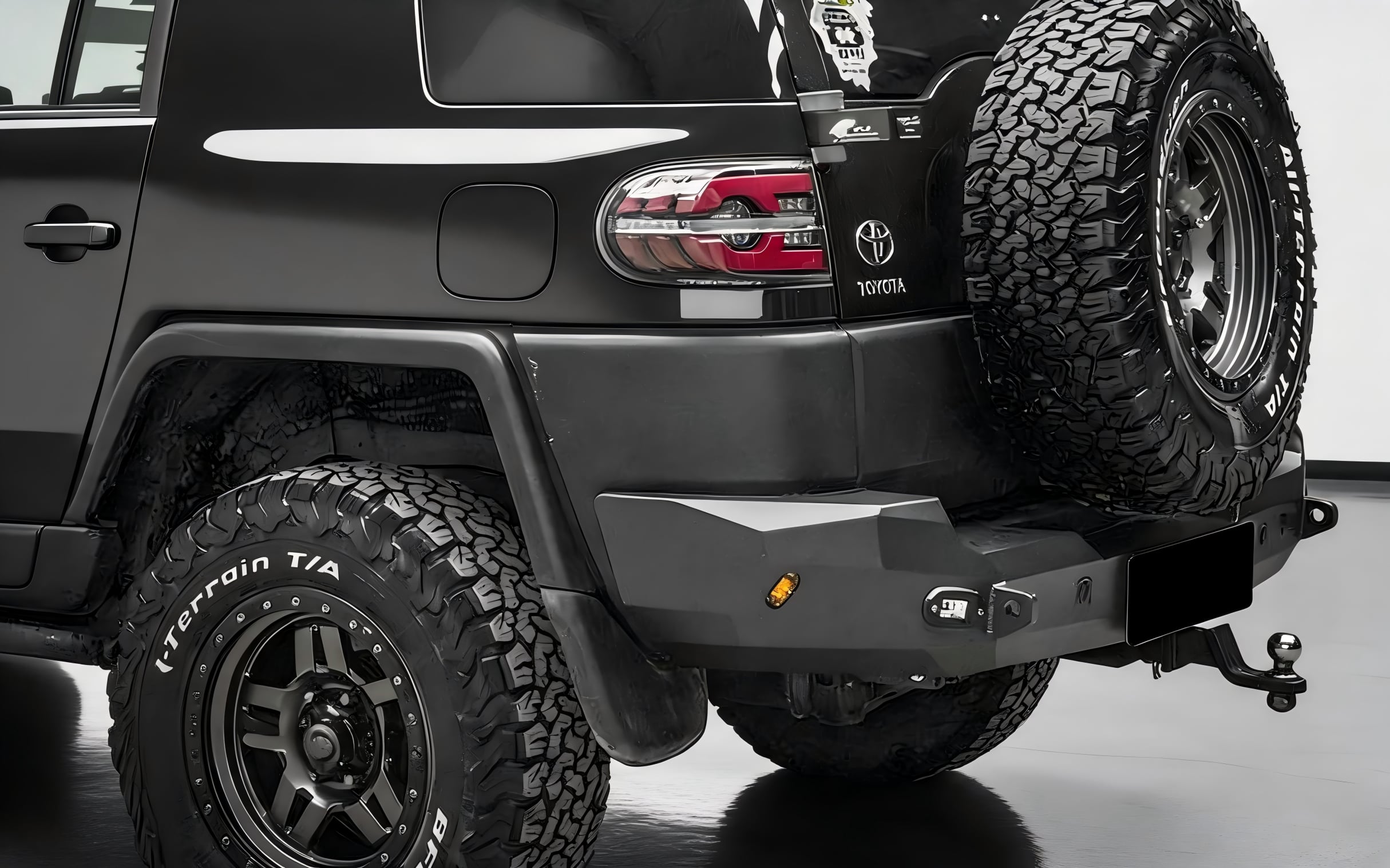 Toyota FJ Cruiser Rear Bumper — Protection & Armor