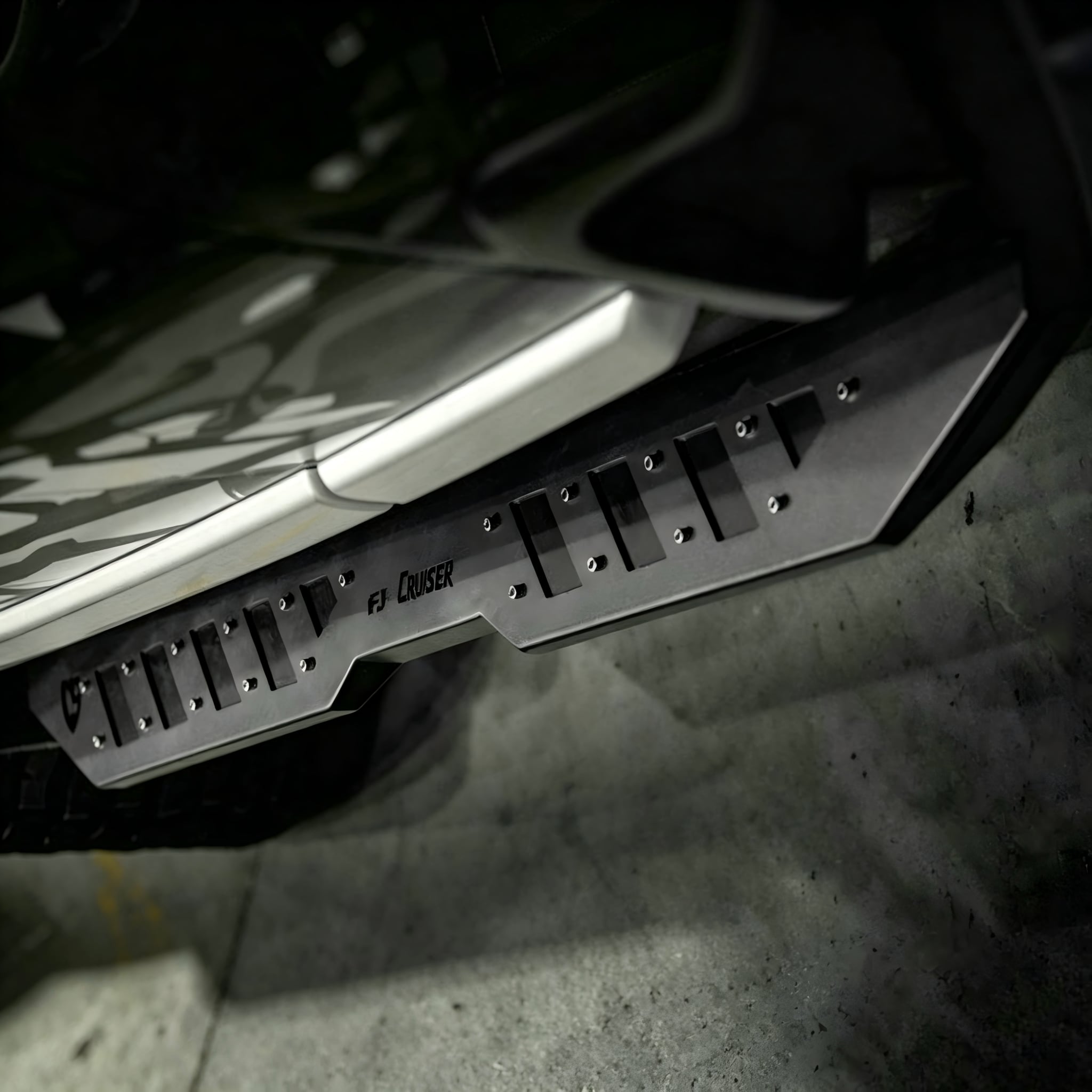 Toyota FJ Cruiser Rock Sliders 1 — Protection & Armor
