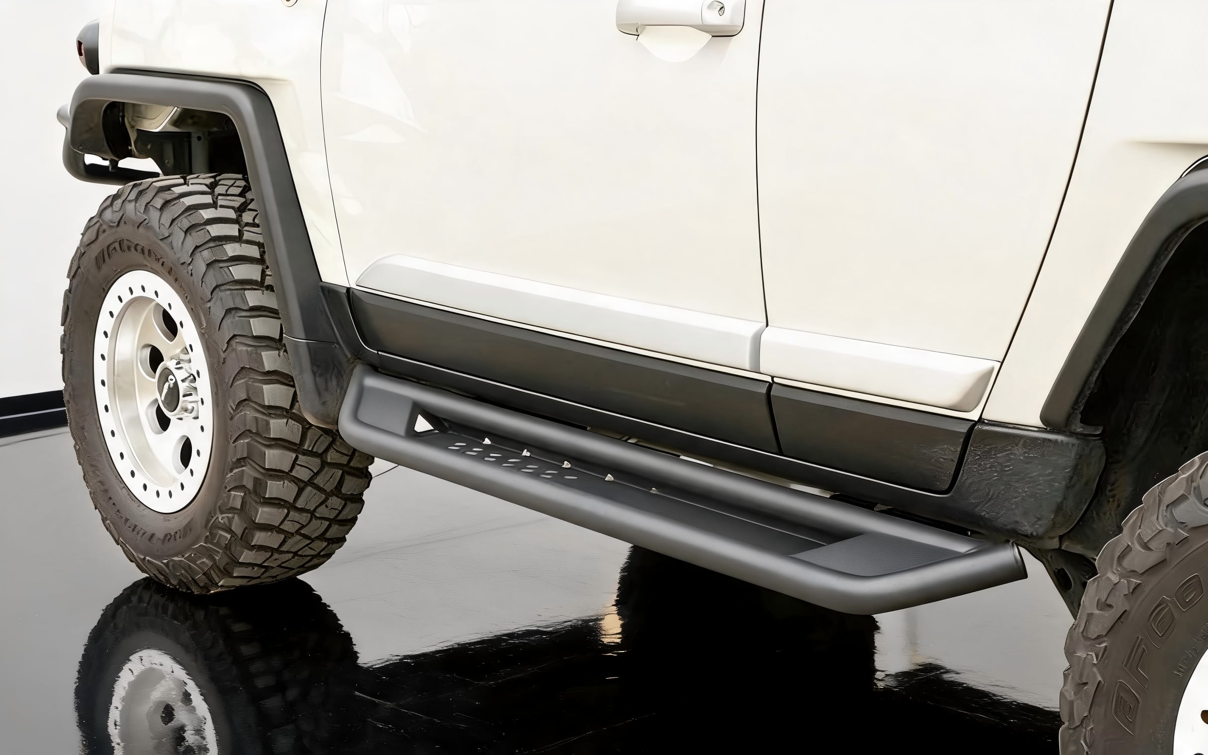Toyota FJ Cruiser Rock Sliders Dual Bar — Protection & Armor