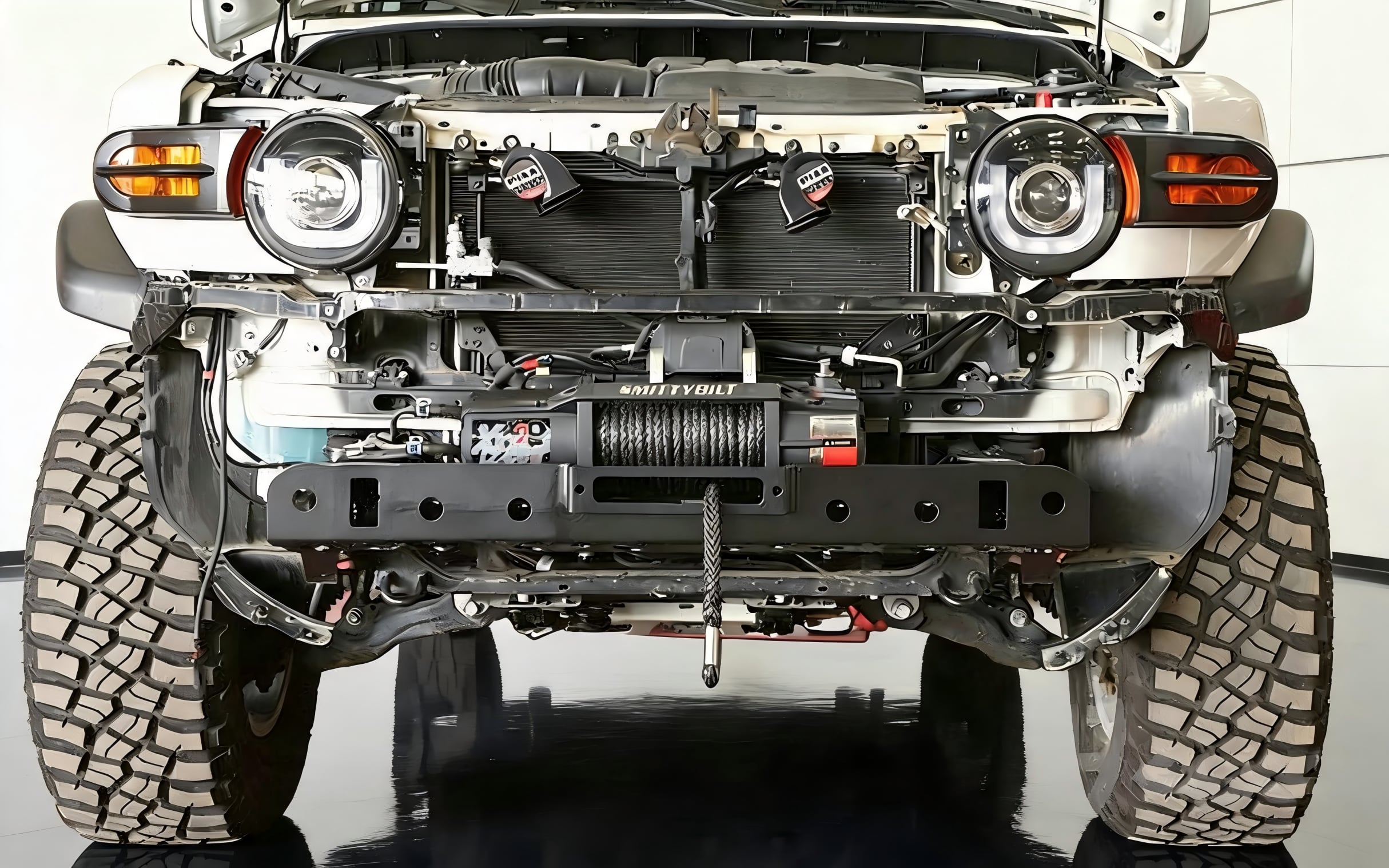 Toyota FJ Cruiser Winch Mount — Protection & Armor