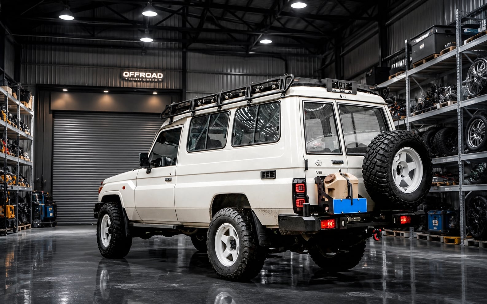 Toyota LC78 Rear Bumper — Protection & Armor